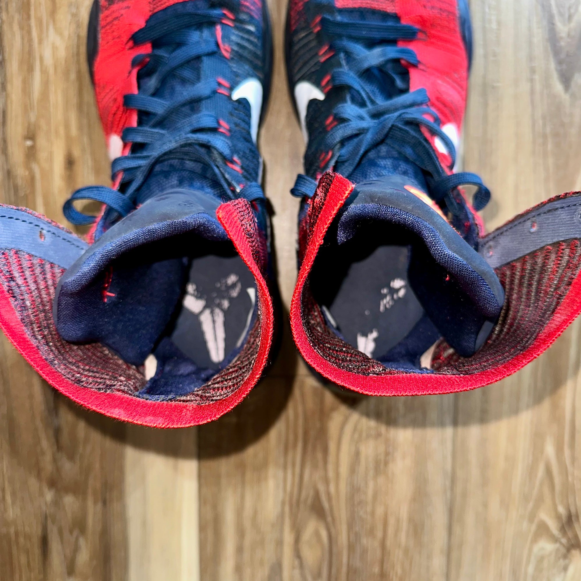 kobe 10 elite red and blue