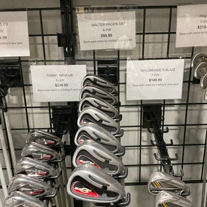 Used Walter Hagen SB3 PLUS IRON SET Mens Iron Set RH 4I-PW 11834-S000035516