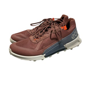 Used Ecco Mens Golf Shoes Maroon Senior 11 11834-S000035585