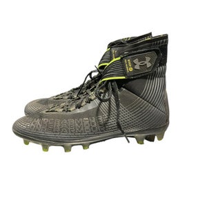Used Under Armour Adult FB Cleats Black Senior 9 11834-S000035584