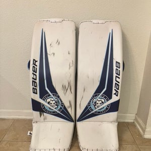 XL Bauer Digiprint Ultrasonic Goalie Leg Pads Pro Stock (Used)