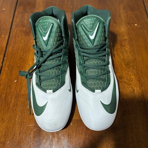 Unisex Size M 14.0 (W 15.0)  Nike Mid Top ZOOM CODE ELITE 3/4 TD Detachable Cleats (New)