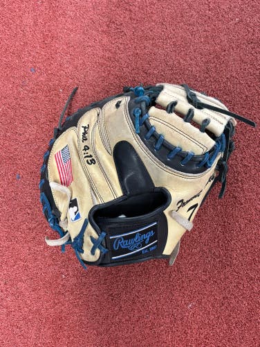 Catcher's Rawlings Right Hand Throw Baseball Glove 33" (Used)