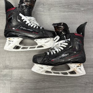 Bauer Supreme Mach Hockey Skates Pro Stock Red 10.5 (Used)