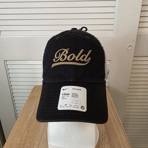 NWS OL Reign Bold Nike Heritage86 Mesh Snapback Hat NWSL