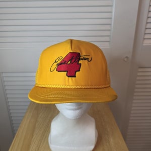 Vintage Ernie Irvan Mesh Snapback Hat NASCAR