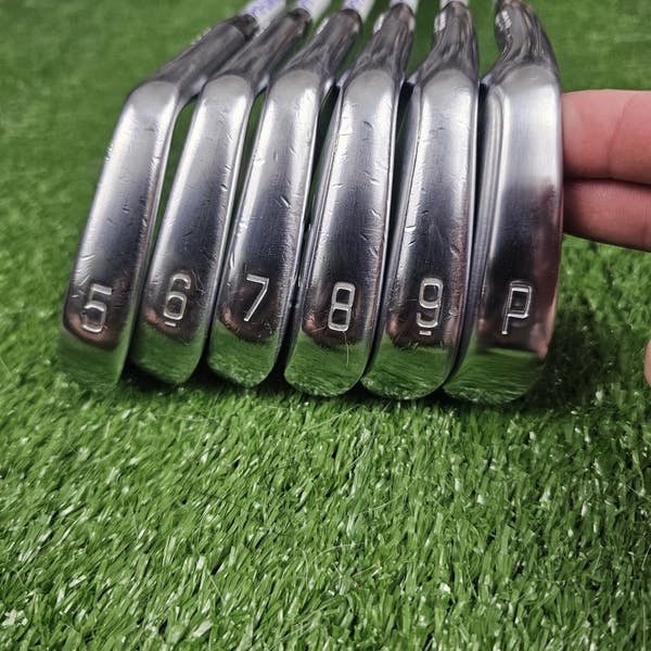 LH Mizuno Pro 241 Iron Set 5-PW KBS Tour 120 Stiff Steel Shafts