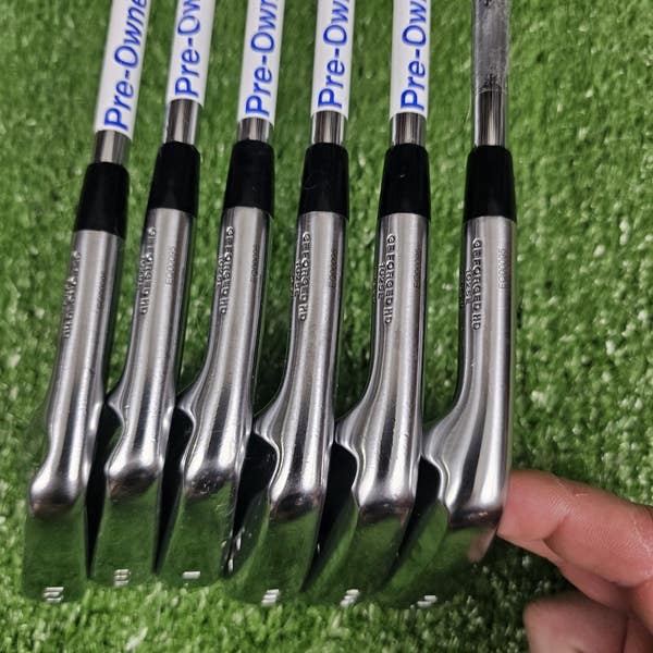 LH Mizuno Pro 241 Iron Set 5-PW KBS Tour 120 Stiff Steel Shafts