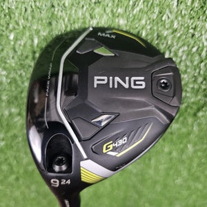 Left Hand Ping G430 Max 9 Wood 24° Alta Quick 35g Senior Graphite LH VGC 41"