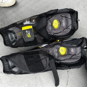 Senior Bauer Supreme 2S Pro 14" Shin Pads (Used)