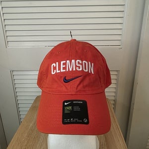 NWS Clemson Tigers Nike Heritage86 Strapback Hat NCAA