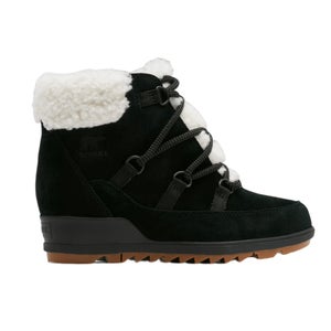 Sorel Evie Cozy NL4924-010 Boots Women 8 Black Shearling Waterproof Bootie ZZ310