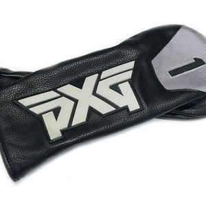 PXG Parsons Xtreme Golf Black/Gray Driver Headcover W/Cart Magnet