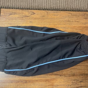 Black Unisex Youth Small Champro Game Pants (Used)