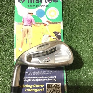 Taylormade Left Handed rac OS 9 Iron Regular 90g T-Step Ultralite Steel Shaft LH