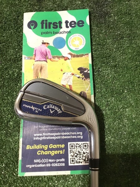 Callaway Ladies Paradym X Forged 455 8 Iron Aldila Ascent 40g Graphite (34.5)