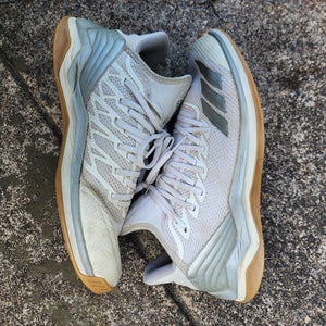 adidas Performance Icon 4 Baseball Turf Shoes — White, Size 10