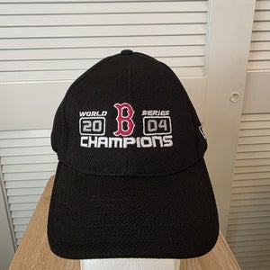 Vintage Boston Red Sox 2004 World Series Champions New Era 39thirty L/XL MLB