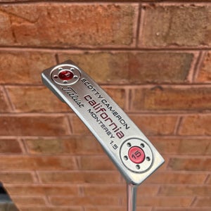 TITLEIST SCOTTY CAMERON California Monterey 1.5 PUTTER 33 inches W COVER