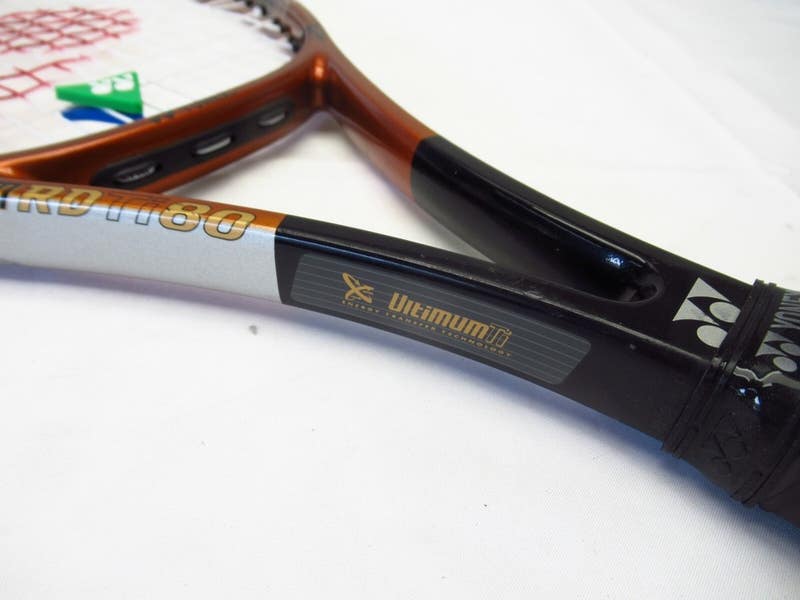 YONEX ULTIMUM RD Ti 80 MP TENNIS RACQUET (4 1/4) NEW GRIP