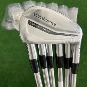 NEW Cobra King Forged Tec X 23 Iron Set 5-G / KBS Tour Lite Regular