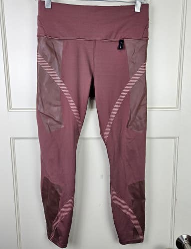 Athleta Allyson Felix Women's Size M Legend Tight Leggings Clay Brown 980386