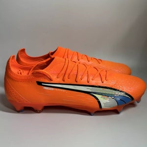 New Orange Men's Size US 9.5 (W 10.5) Puma Ultra Molded Soccer Cleats