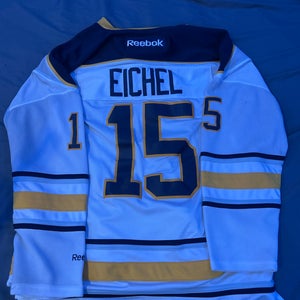 White Men's Large Jack Eichel Jersey