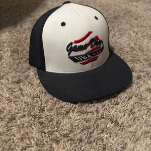 Blue Men's GameDay USA Small / Medium  Hat (Used)
