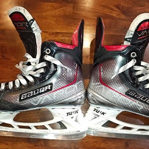 Used Senior Bauer Vapor X LTX Pro+ Hockey Skates Size 7 Fit 3