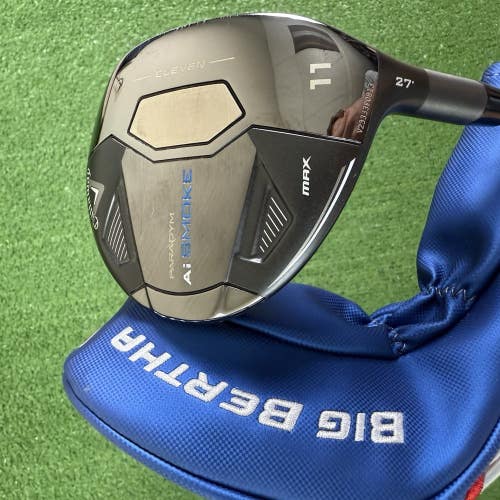 Callaway Paradym Ai Smoke Max 11 Fairway Wood 27 Tensei AV 65 Regular Flex 41