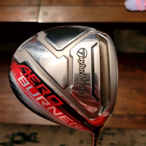 Men's 2015 TaylorMade AeroBurner Right Handed Driver Senior Flex 10.5 Loft (Used)