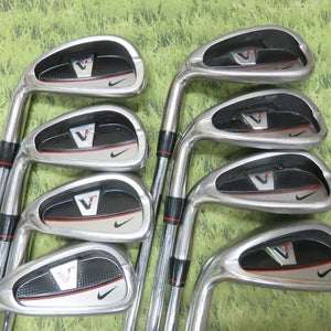 LH * Nike VR RED FULL CAVITY 4-PW+AW Irons DG High Launch REGULAR
