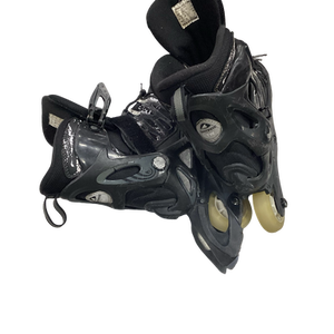 Used Rollerblade SPITFIRE Junior Rec Fitness Skates Black Adjustable 11613-S000160220