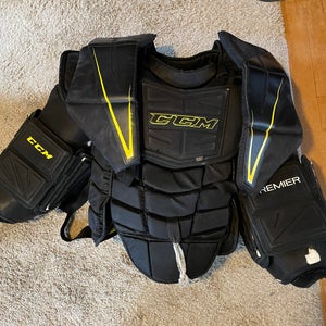 Large CCM Premier Pro Goalie Chest Protector Pro Stock (Used)