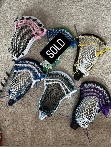 MIX AND MATCH LACROSSE HEADS/BUNDLE OF 5
