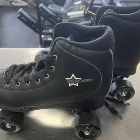 Used RollerDerby SKATES Senior Roller Quad Skates Black Senior 10 11497-S000148692