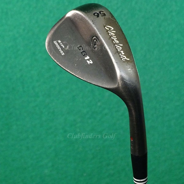 Cleveland CG12 Black Pearl 56-10 56 SW Sand Wedge Dynamic Gold Steel Wedge