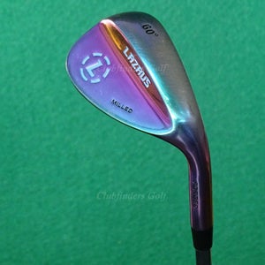 Lazarus Golf Milled Forged Rainbow 60 LW Lob Wedge Stepped Steel Wedge