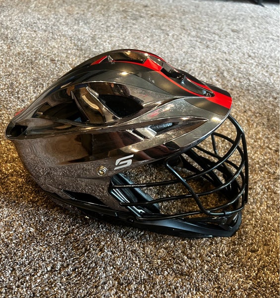 Chrome Silver Cascade S Helmet Adult