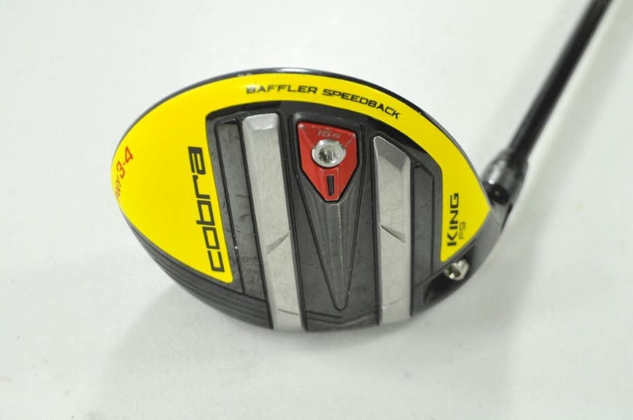 LEFT HANDED Cobra King F9 Speedback 3-4 Fairway Wood Stiff Flex