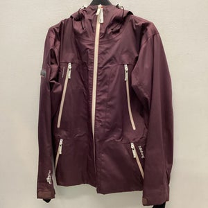 Used Billabong Outerwear Heavy Jacket W Maroon LG 11443-S000194379