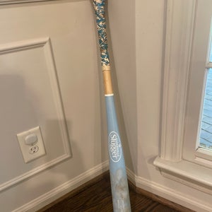 2023 Louisville Slugger genuine mix unfinished baseball bat Training Bat (-5) Maple 26 oz 31" (Used)