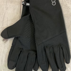 CALIA All Weather Womens Running Glove Touch Screen Capable Side Reflector Black