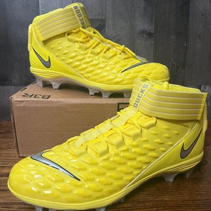 Nike Force Savage Pro 2 Oregon Ducks PE Football Cleats Mens Size 14 CI9869-701