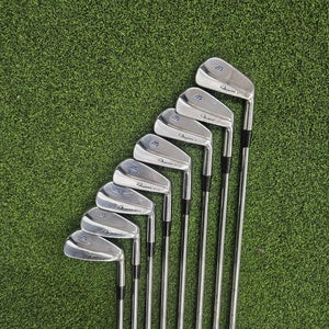 Men's Mizuno MP-14 Right Handed Iron Set Stiff Flex Steel Shaft (Used)