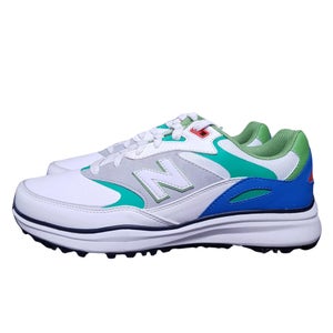 New Balance Heritage MG100WB Sneakers Men's 12 White Waterproof Golf Shoes ZZ340