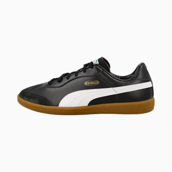Puma King 21 IT 106696-01 Sneakers Men's US 12 Black White Football Boots ZZ341