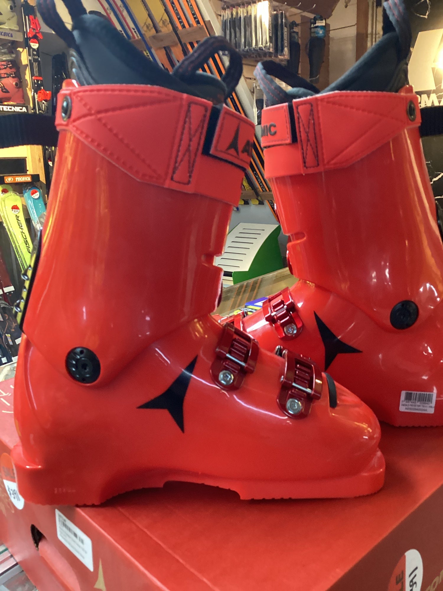 2022 Atomic Redster STI 150 Lifted Ski Boots NEW! Size 24.5