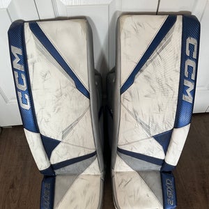 32+1" CCM Axis 2 Pro Regular Goalie Full Set Pro Stock (Used) with Senior True Glove and Blocker